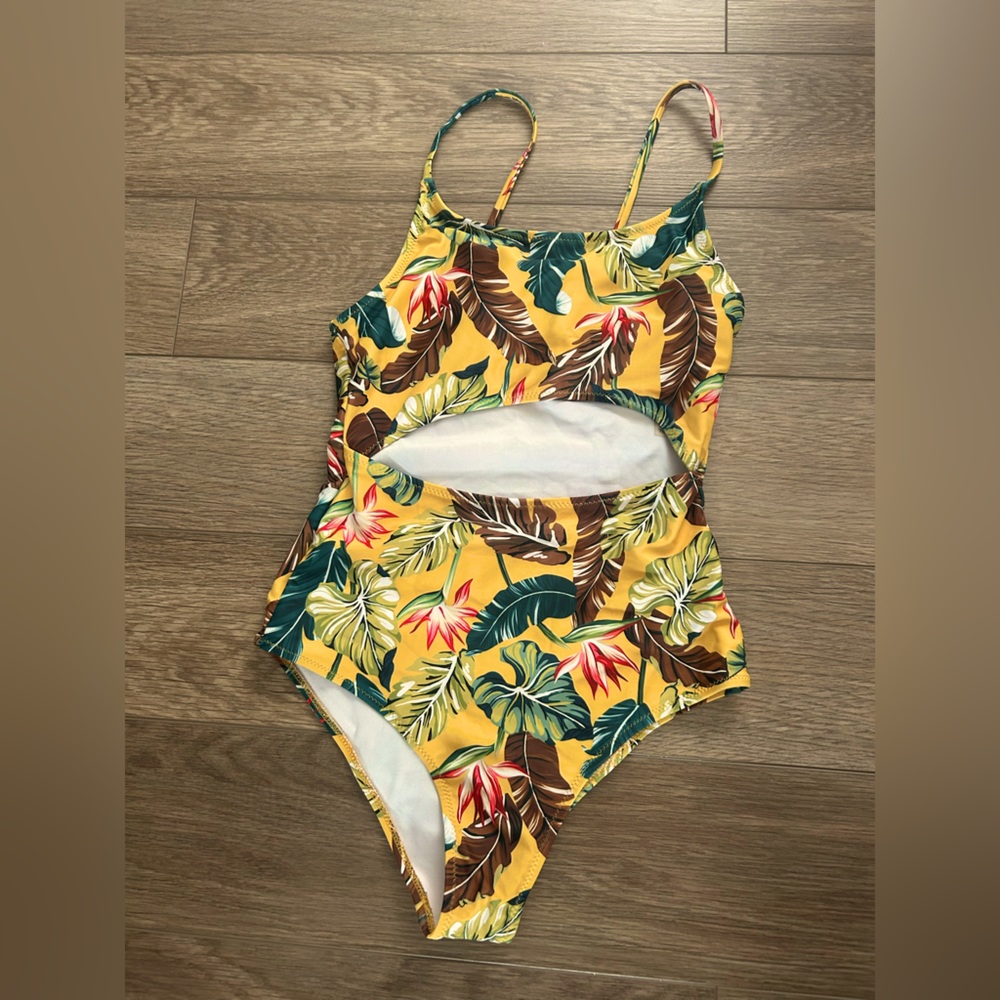Tropical swim suit